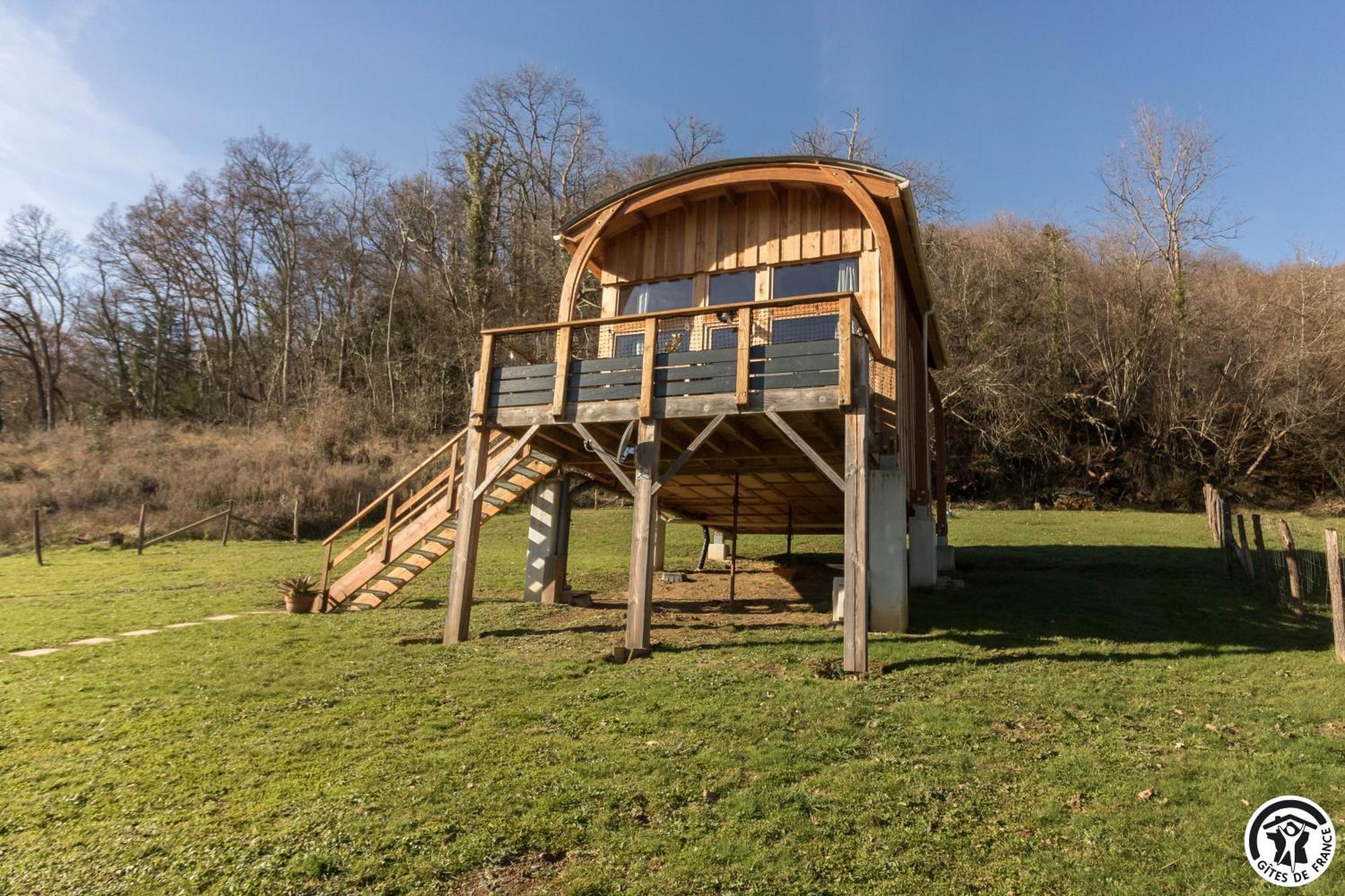 Gite Cabane Insolite Pyrenees Sauveterre-de-Comminges Ngoại thất bức ảnh